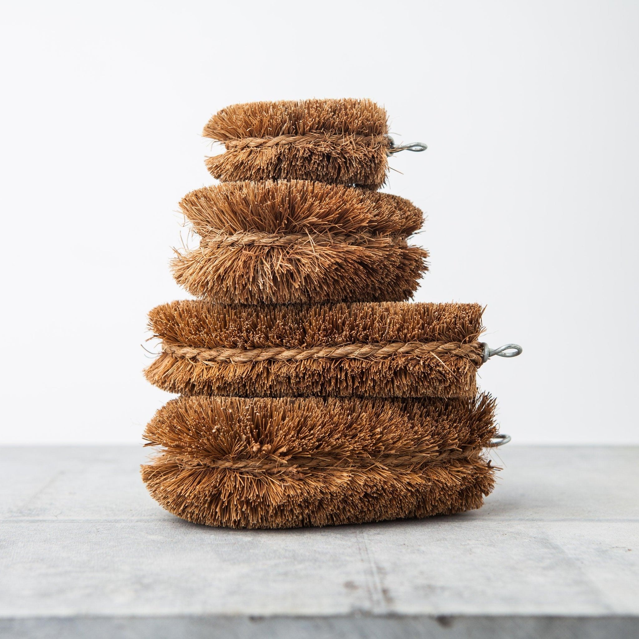 Tawashi vegetable brush - large size - by Lucky Hedgehog