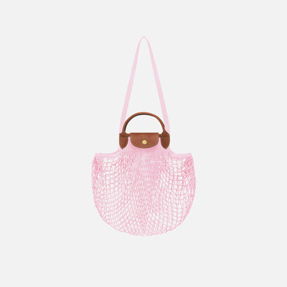 Longchamp Le Pliage Filet Knit Bag - Pink