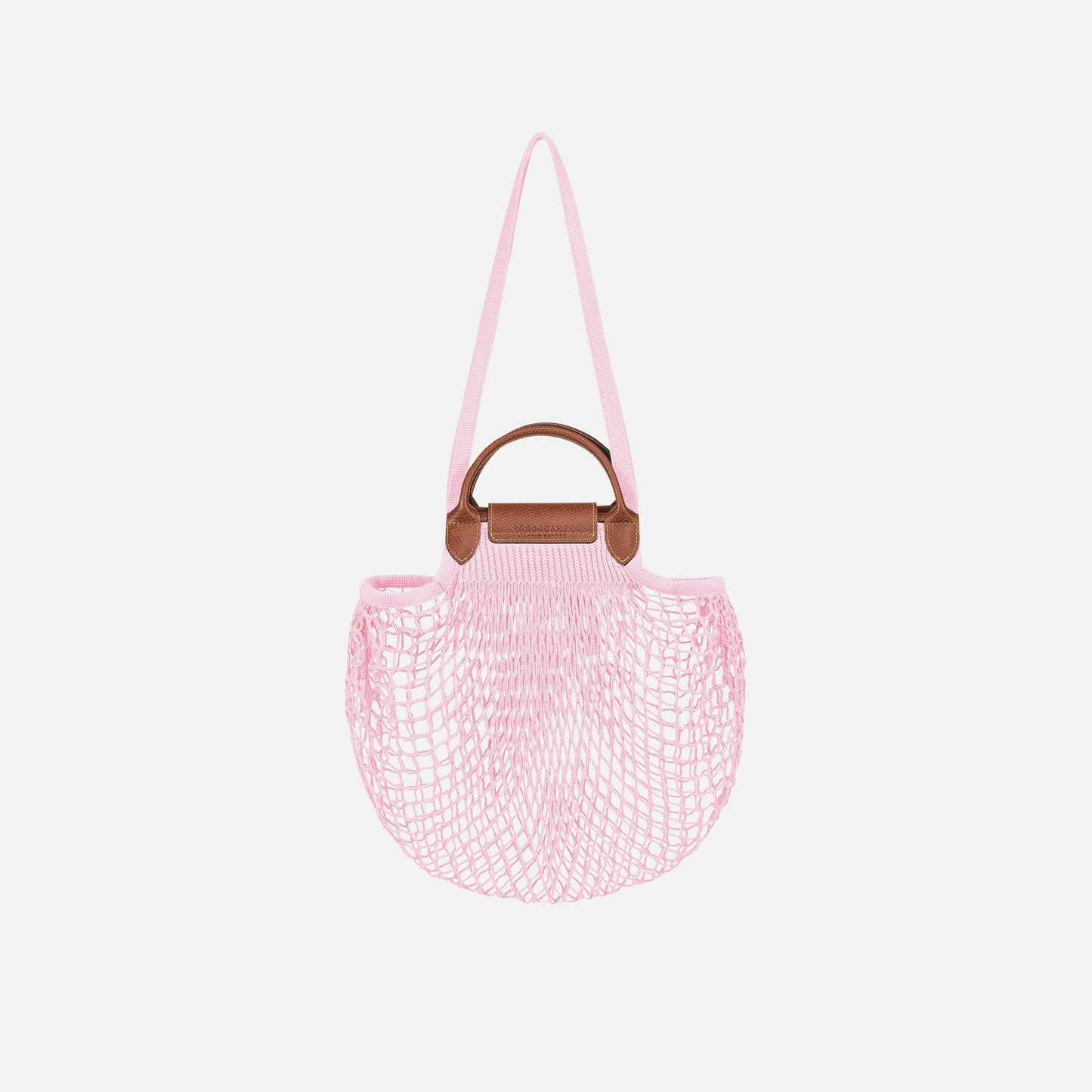 Longchamp Le Pliage Filet Knit Bag - Pink