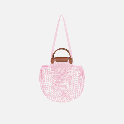 Longchamp Le Pliage Filet Knit Bag - Pink