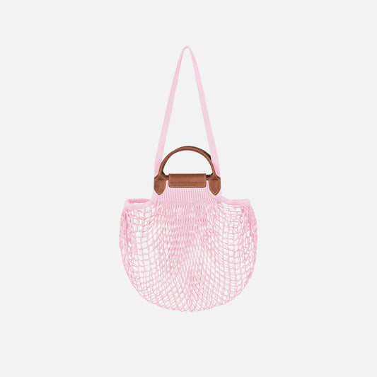 Longchamp Le Pliage Filet Knit Bag - Pink