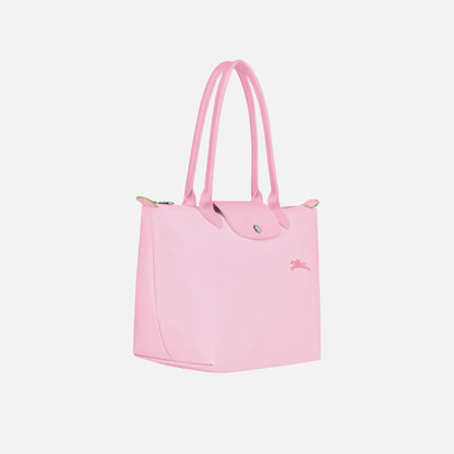 Longchamp Le Pliage Green Small Shoulder Tote - Pink