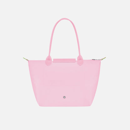 Longchamp Le Pliage Green Small Shoulder Tote - Pink