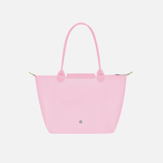 Longchamp Le Pliage Green Small Shoulder Tote - Pink