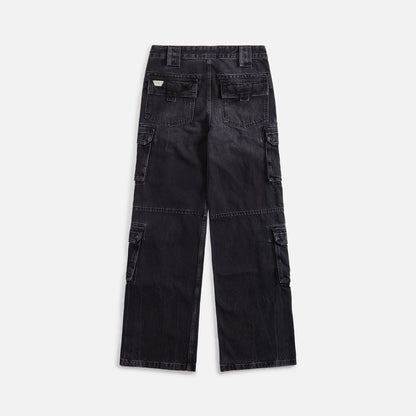 MISBHV Harness Strap Cargo Trousers - Black