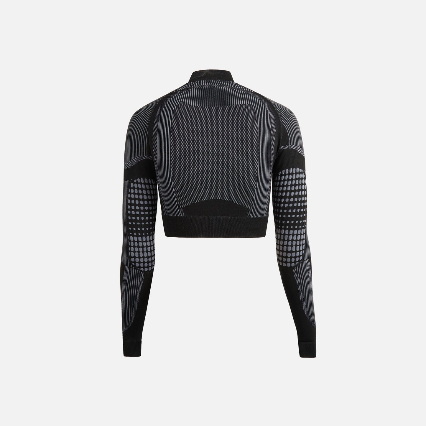 MISBHV Sport Europa Cropped Quarter Zip Long Sleeve - Black
