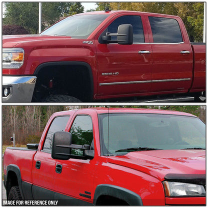 Manual Towing Mirrors (Pair)<br>99-06 Chevy Silverado, GMC Sierra