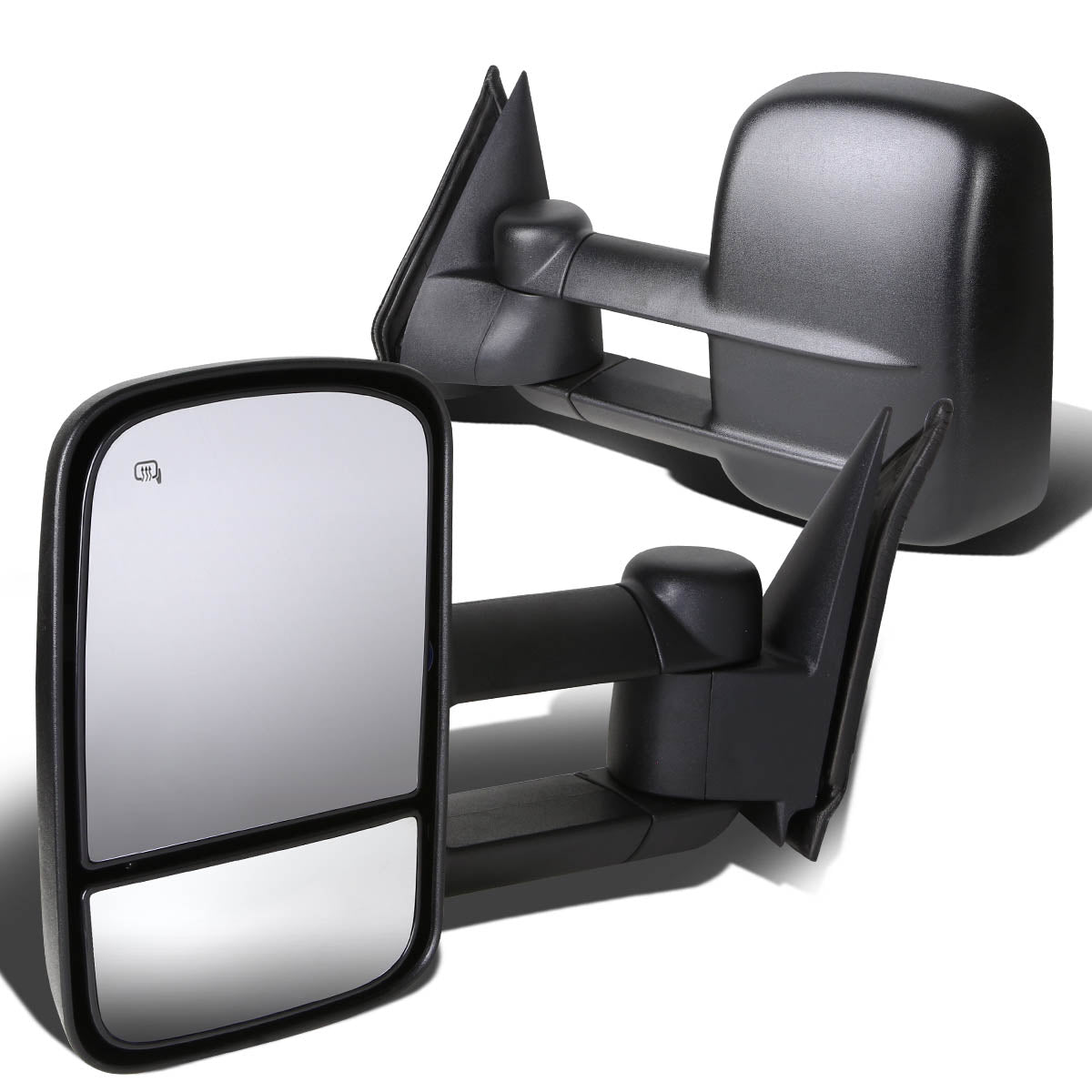 Powered Heated Towing Mirrors (Pair)<br>99-02 Chevy Silverado 1500-3500, GMC Sierra 1500