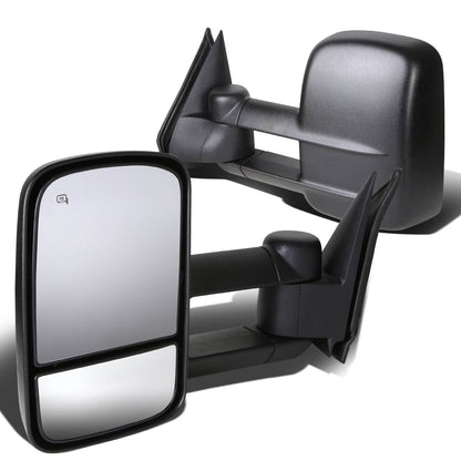Powered Heated Towing Mirrors (Pair)<br>99-02 Chevy Silverado 1500-3500, GMC Sierra 1500