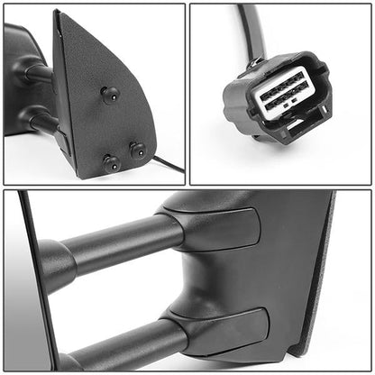 Manual Heated Towing Mirror (Left)<br>04-14 Nissan Titan, Armada