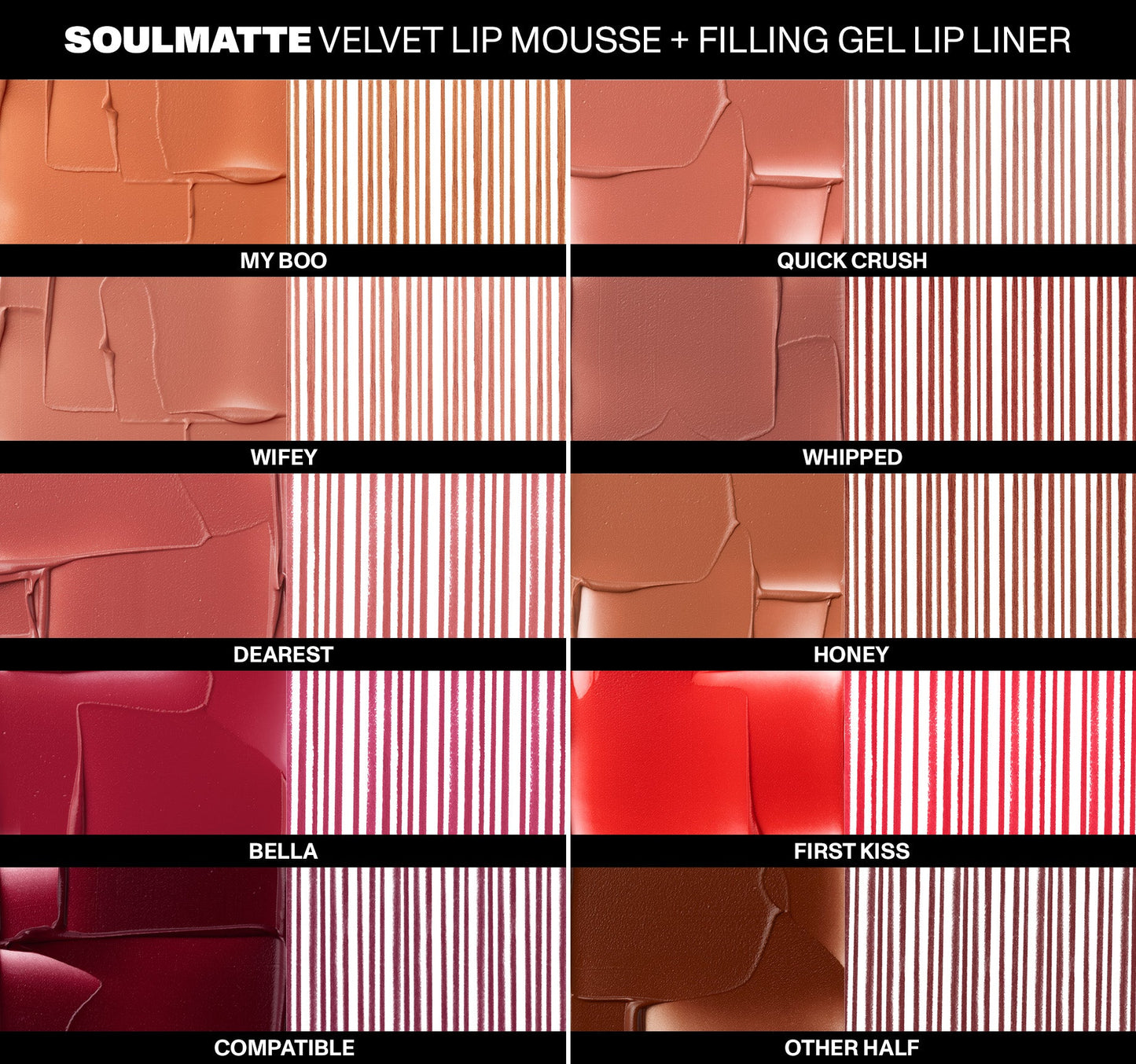 Soulmatte Filling Gel Lip Liner - Other Half