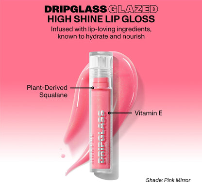 Dripglass Glazed High Shine Lip Gloss - So Transparent