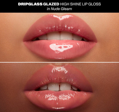 Dripglass Glazed High Shine Lip Gloss - Nude Gleam