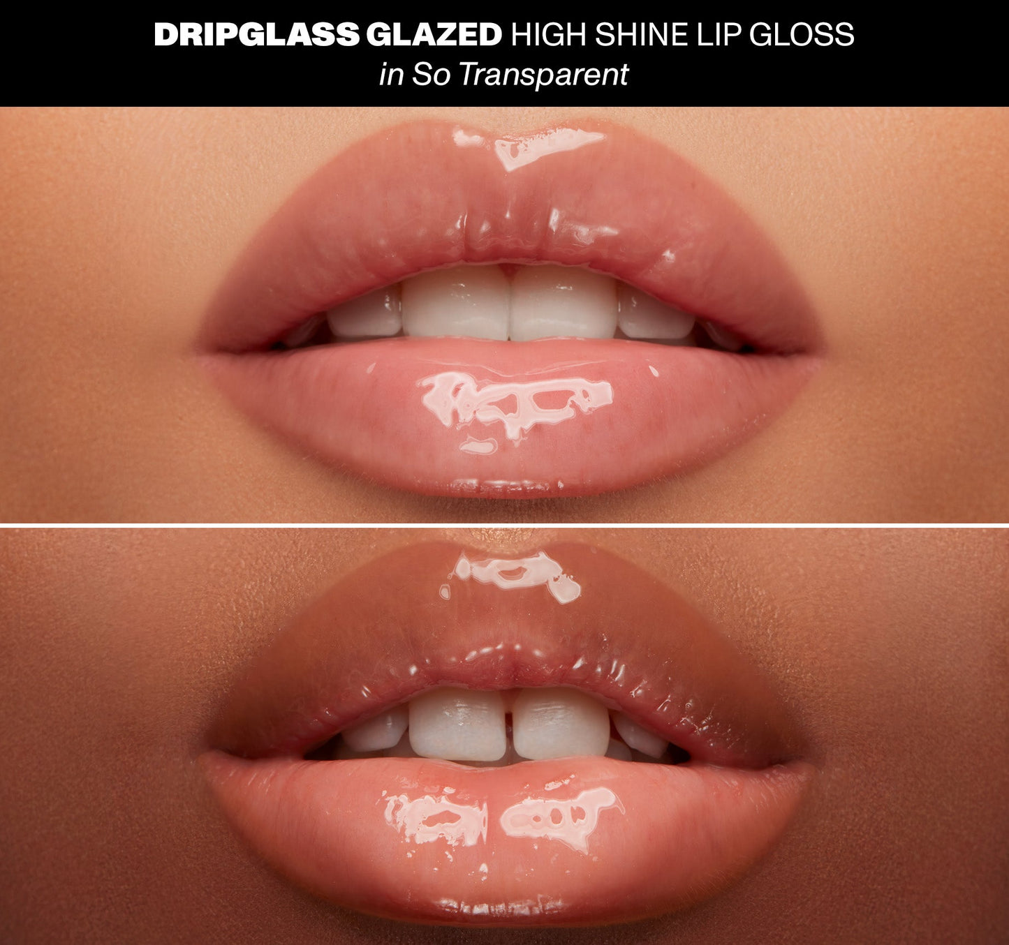 Dripglass Glazed High Shine Lip Gloss - So Transparent