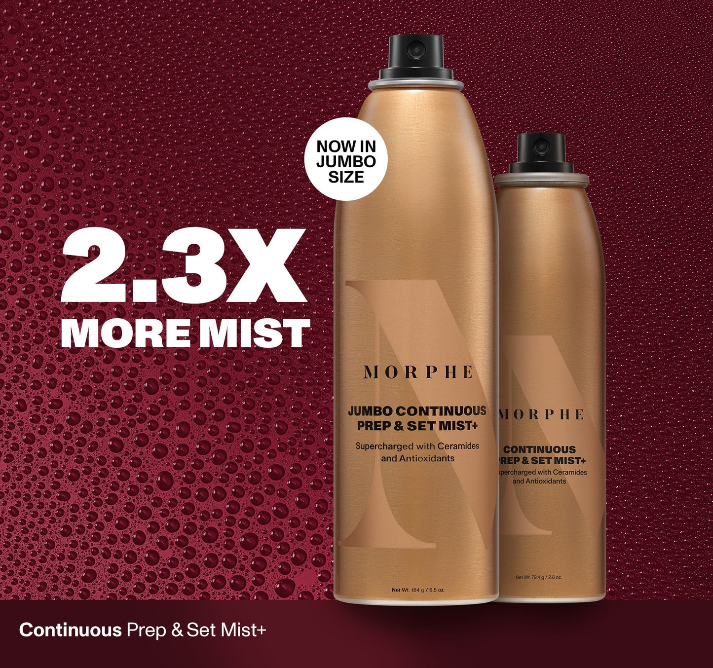 Jumbo Continuous Prep & Set Mist+