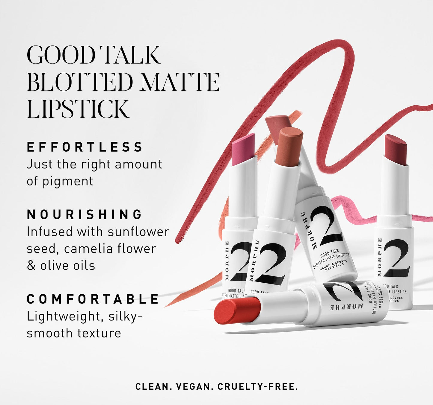 Good Talk Blotted Matte Lipstick- Pink Pucker
