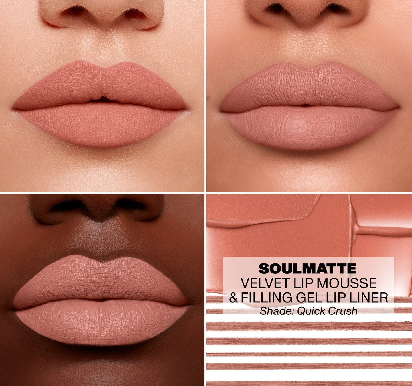 Soulmatte Filling Gel Lip Liner - Quick Crush