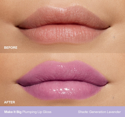Ultralavender Make It Big Plumping Lip Gloss Trio