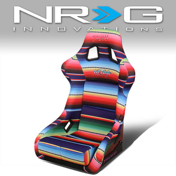 Vegan Micro Fiber Racing Seat w/Mount Bracket - FRP-302-MEXICALI
