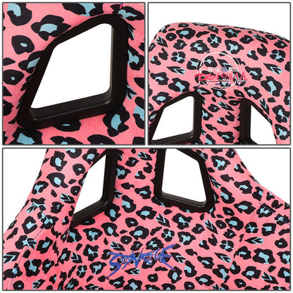 Vegan Micro Fiber Fixed Back Racing Bucket Seat - FRP-302-PK-SAVAGE