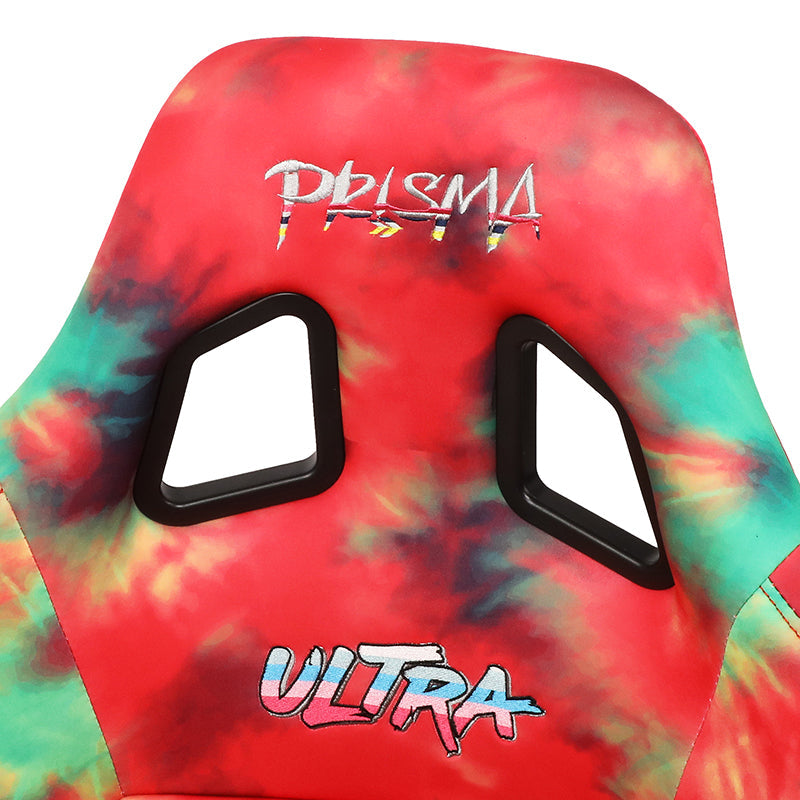 Tie Dye Fiberglass Vegan Satin Bucket Racing Seat - FRP-302-TIEDYE