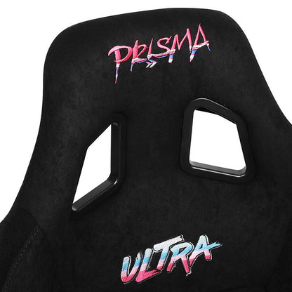 Large Size Black Alcantara Bucket Racing Seats - FRP-302BK-ULTRA