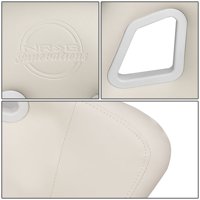 Large Size Fiberglass Fixed Back Bucket Racing Seat - FRP-302WT-V