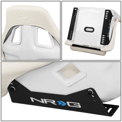 Large Size Fiberglass Fixed Back Bucket Racing Seat - FRP-302WT-V