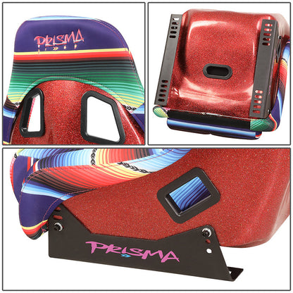 Vegan Micro Fiber Fixed Back Racing Bucket Seat - FRP-303-MEXICALI