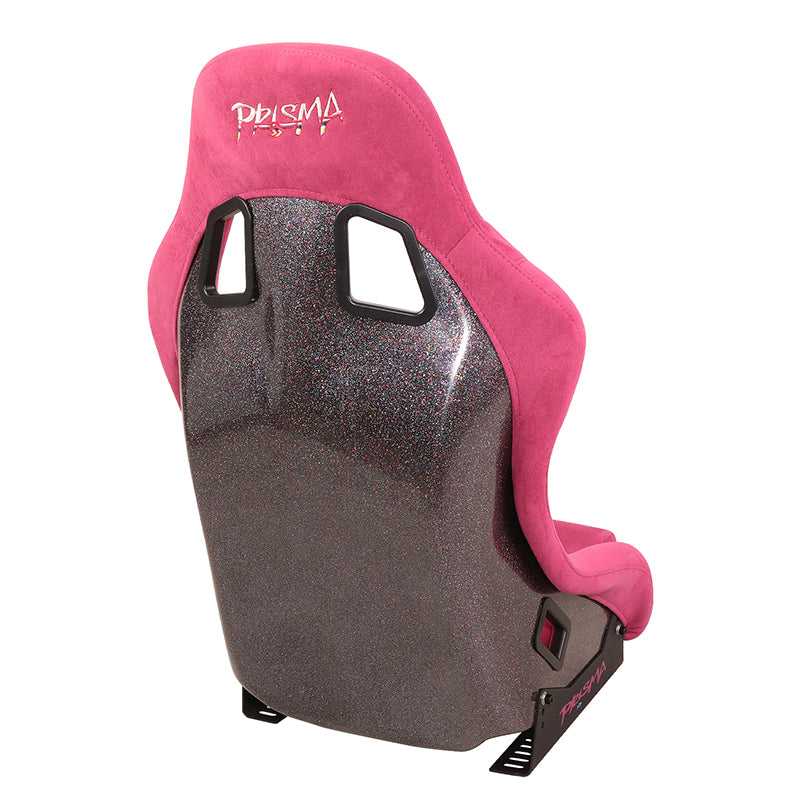 Vegan Micro Fiber Fixed Back Racing Bucket Seat - FRP-303FH-PRISMA
