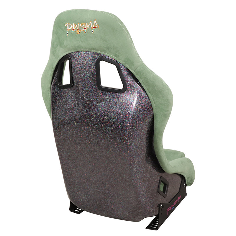 Vegan Micro Fiber Fixed Back Racing Bucket Seat - FRP-303OL-PRISMA