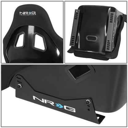 Medium Size Fiberglass Fixed Back Bucket Racing Seat - FRP-311
