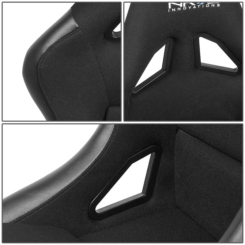 Small Size Fiberglass Fixed Back Bucket Racing Seat - FRP-330