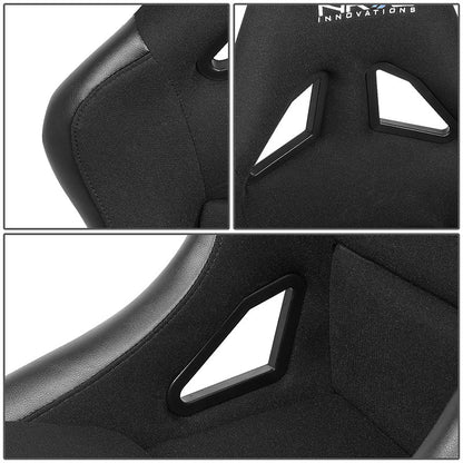 Small Size Fiberglass Fixed Back Bucket Racing Seat - FRP-330