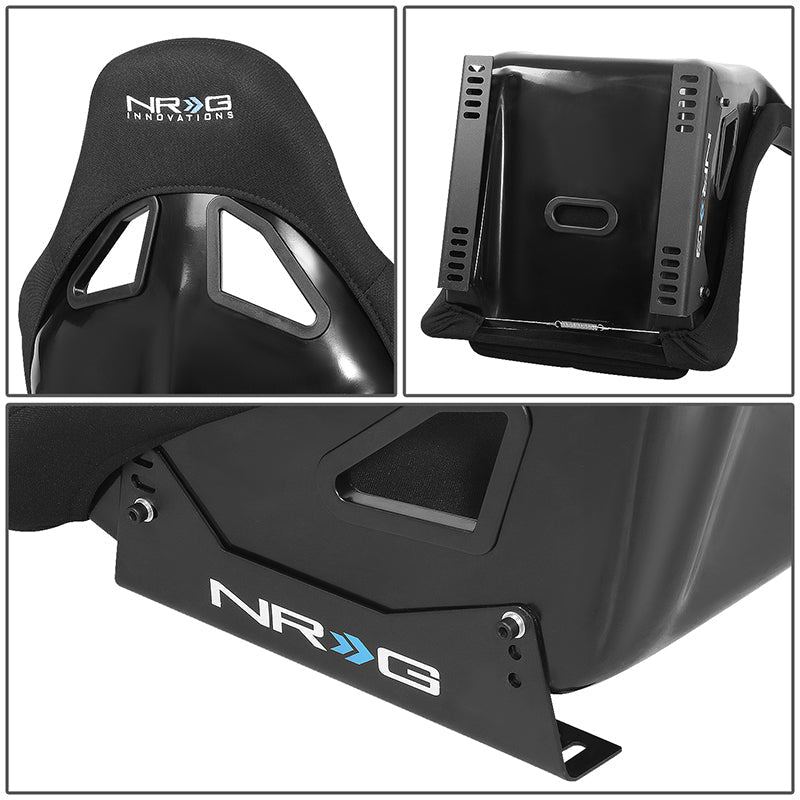 Small Size Fiberglass Fixed Back Bucket Racing Seat - FRP-330