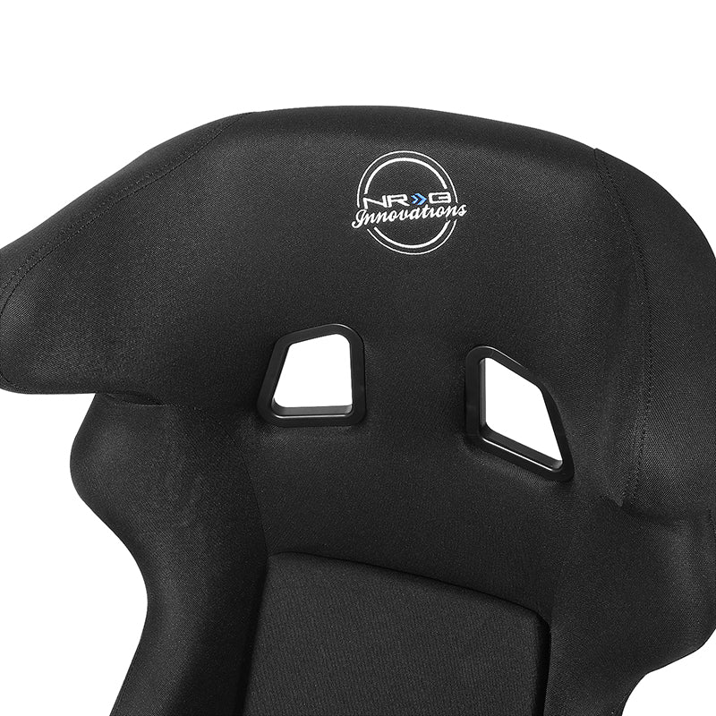 Microfiber Fiberglass Fixed Back Bucket Racing Seat w/Bracket - FRP-600WT