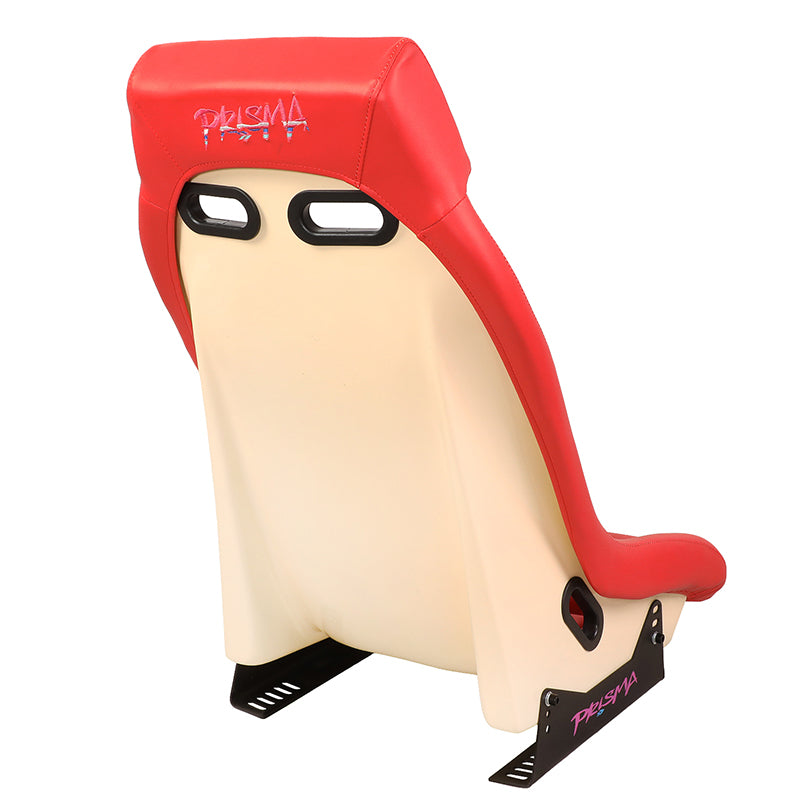 Vegan Leather Fixed Back Racing Bucket Seat - PRI-100RD-STARDUST
