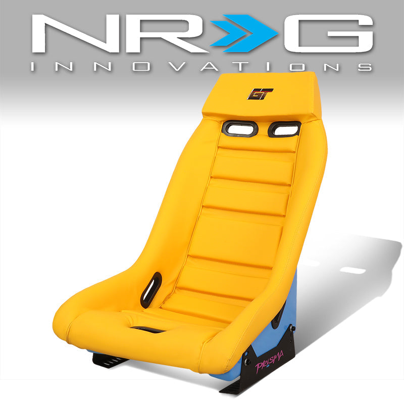 Vegan Leather Racing Bucket Seat - PRI-100YL-OASIS