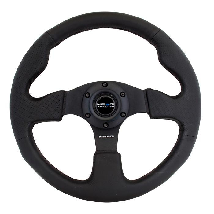 320mm Leather Grip Steering Wheel - RST-012R