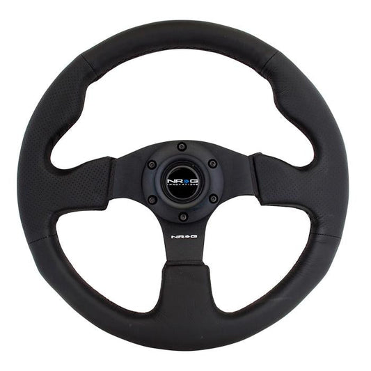 320mm Leather Grip Steering Wheel - RST-012R