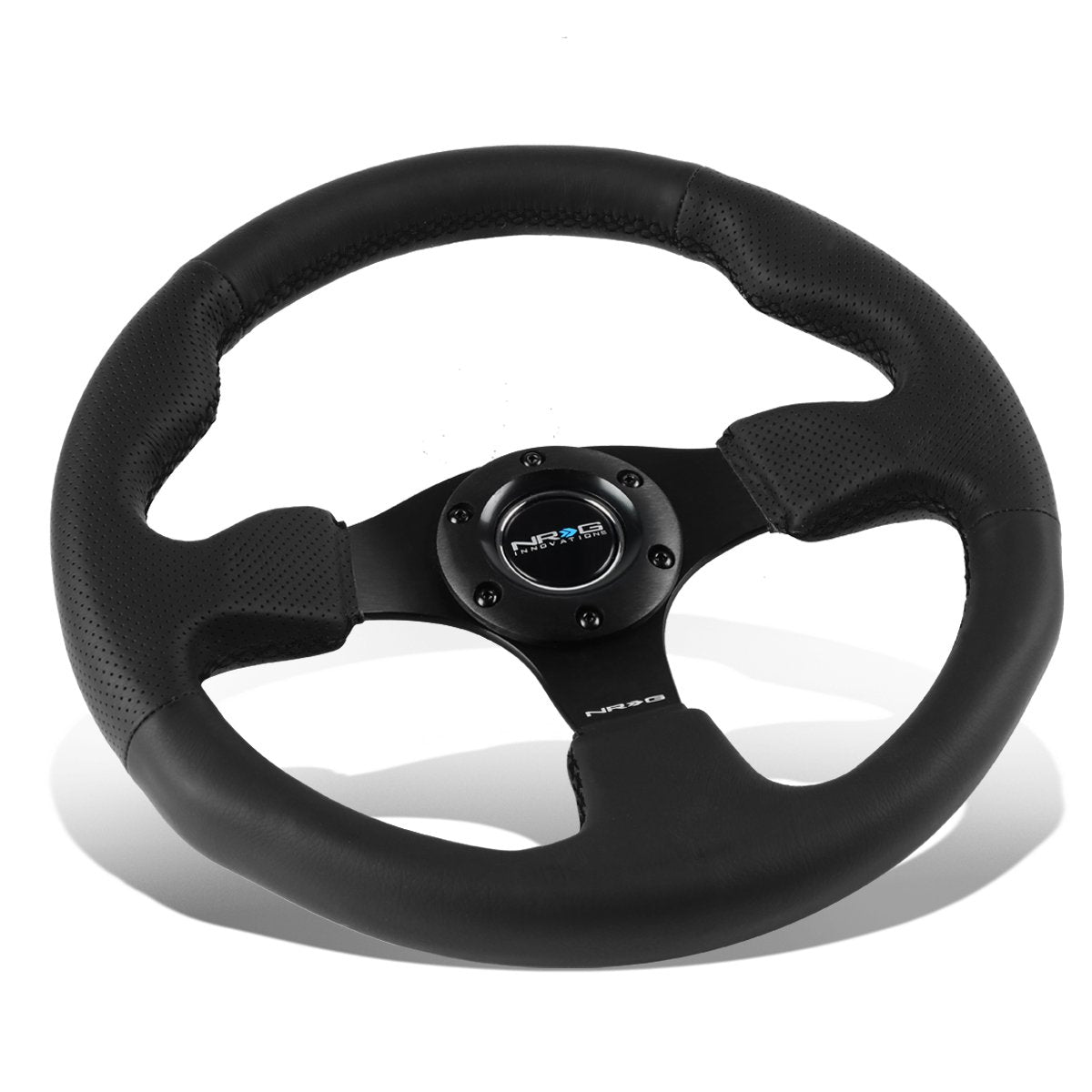 320mm Leather Grip Steering Wheel - RST-012R
