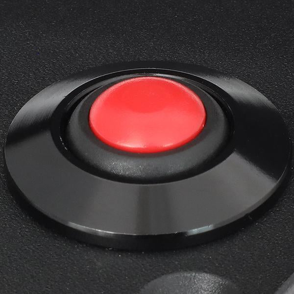 Hexagonal Style Steering Wheel Horn Plate w/Button - STR-600BK