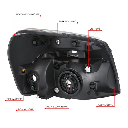 Factory Style Headlight (Left) <br>05-09 Chevy Equinox