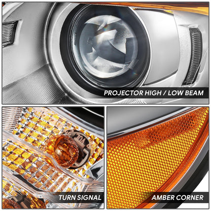 Factory Style Projector Headlight (Left) <br>11-14 Ford Edge SE SEL Limited