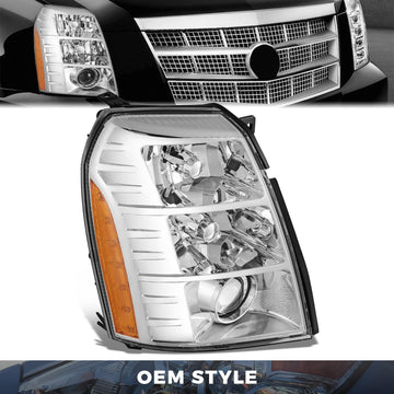 Factory Style Projector Headlight (Right) <br>07-09 Cadillac Escalade
