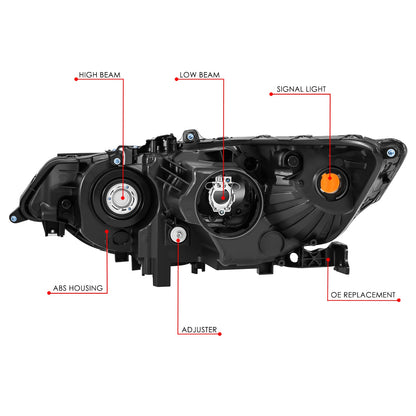 Factory Style Projector Headlight (Right) <br> 09-14 Acura Tsx