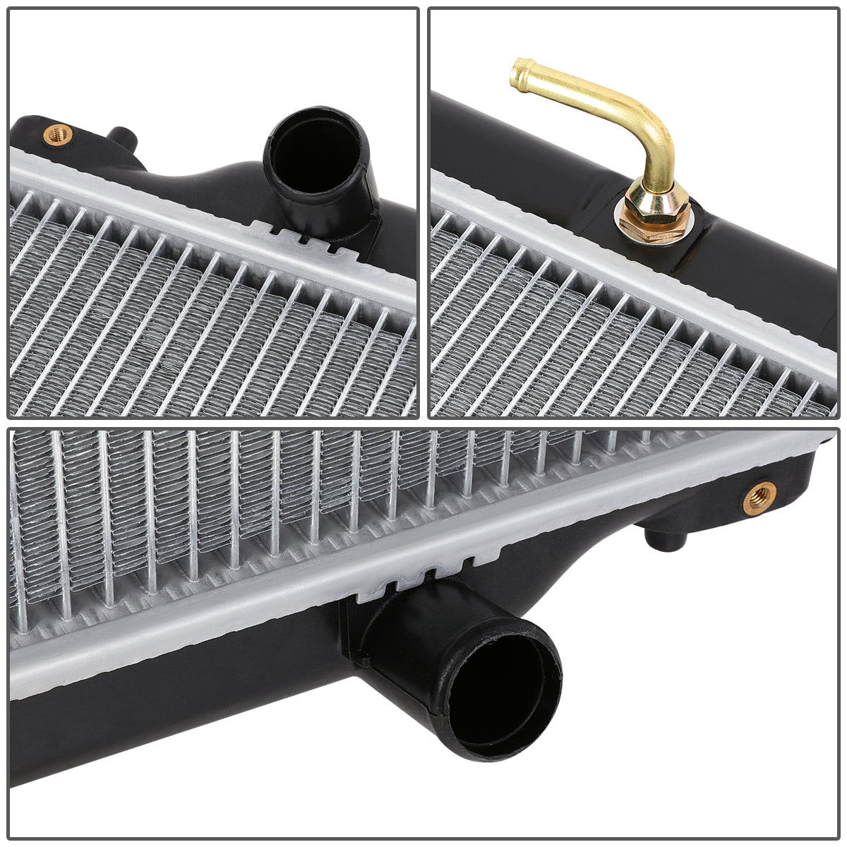 90-96 Honda Accord Prelude 2.2L AT Aluminum Radiator - 19