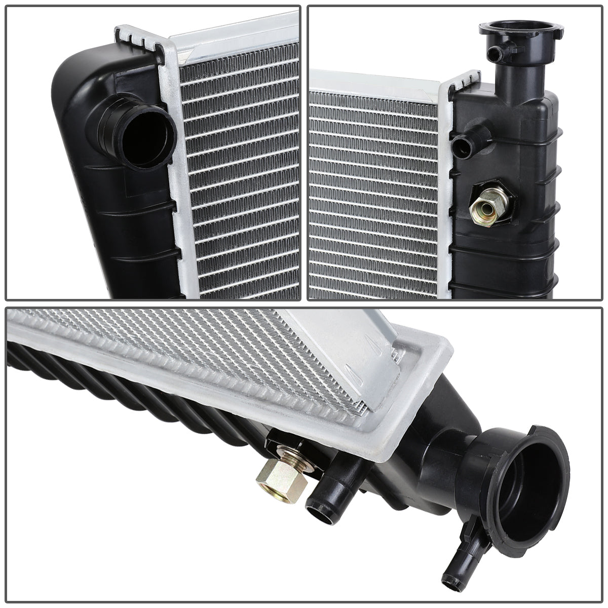 88-95 Chevy GMC C/K 1500 2500 3500 Suburban AT w/o EOC Aluminum Radiator - 618