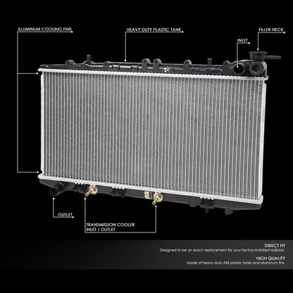 95-00 Nissan 200SX NX Sentra Aluminum Radiator - 1152