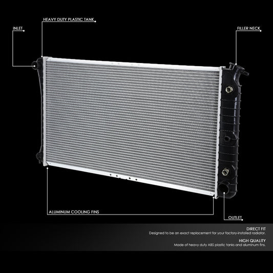 88-99 Oldsmobile 98 88 Delta Buick Lesabre 3.8L AT Aluminum Radiator - 1202